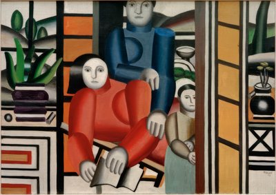 People in the Garden by Fernand Leger