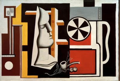 Still Life with Plaster Mask by Fernand Leger