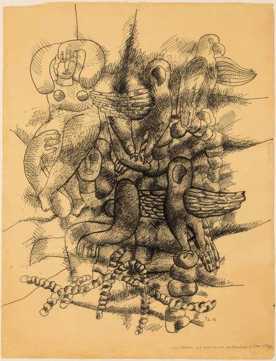 Women and Birds by Fernand Leger