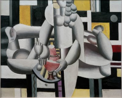 Two Women and Still Life by Fernand Leger