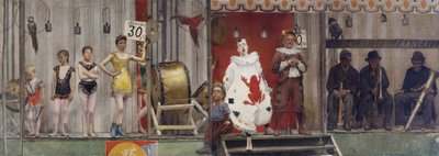 Grimaces and Misery - The Acrobats by Fernand Pelez