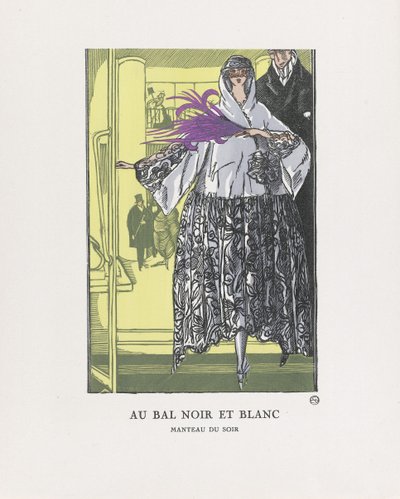 Au Bal Noir et Blanc by Fernand Siméon