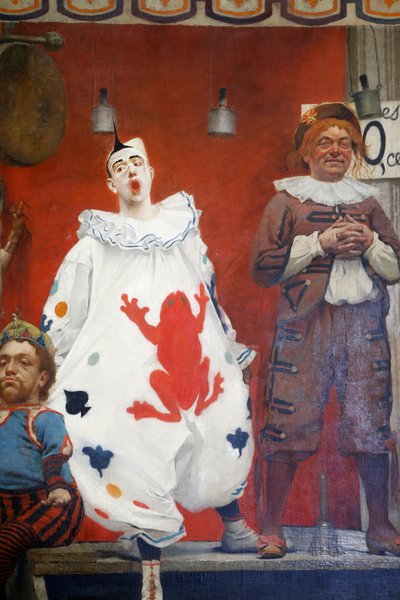 The Acrobats (detail), 1888 by Fernand de Cordova Pelez