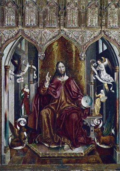 The Blessing Christ by Fernando Gallego