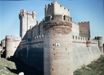 View of the Castillo de la Mota by Fernando de Carreno