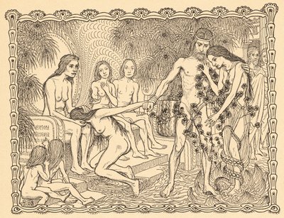 Through the Magic World, plate 9, from the portfolio 