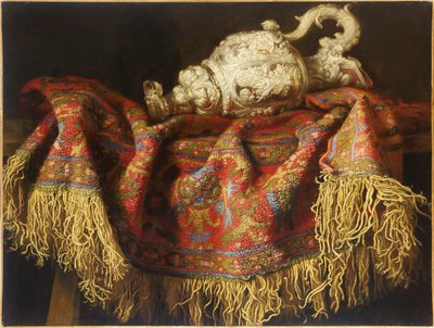 Still Life with a Carpet, c. 1640 by Fieravino