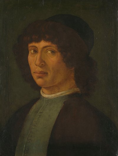 Portrait of a Young Man by Filippino Lippi (manner of)