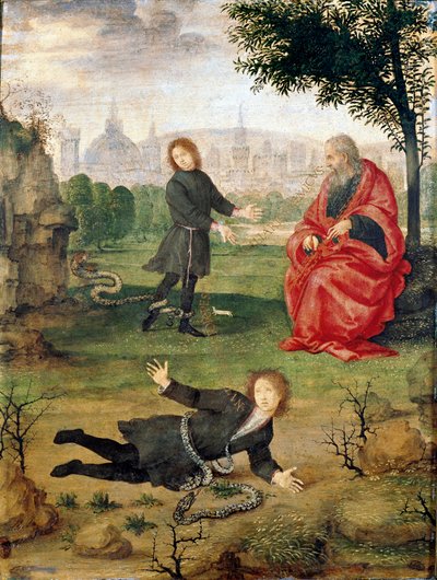 Allegory of the Medicis Family with Inscription 