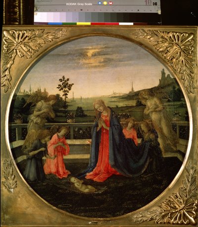 The Adoration of the Christ Child by Filippino Lippi