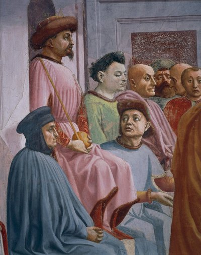 Miracle of Theophilus (detail) by Filippino Lippi