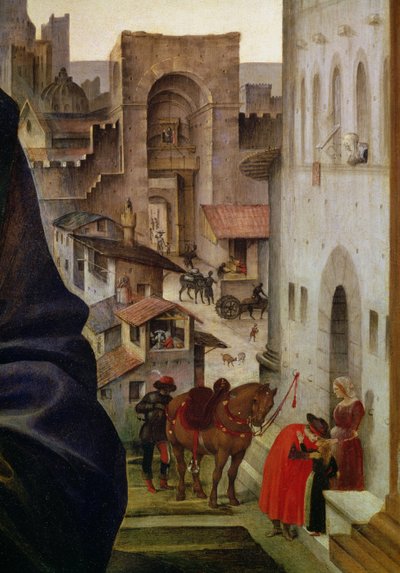 Nerli Altarpiece (detail) by Filippino Lippi