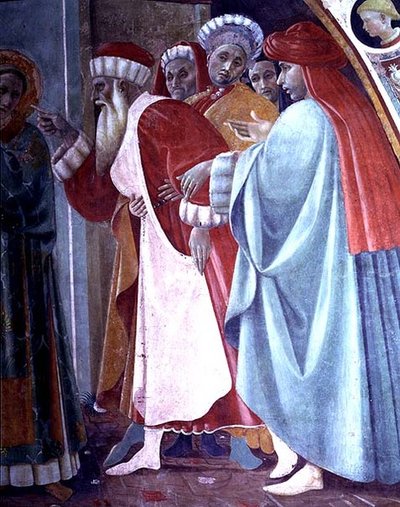 SS. Stephen and Margaret (detail) by Filippino Lippi