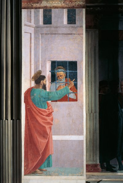Saint Paul Visiting Saint Peter in Prison by Filippino Lippi