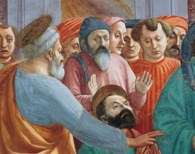 Saints and Crowd (detail) by Filippino Lippi