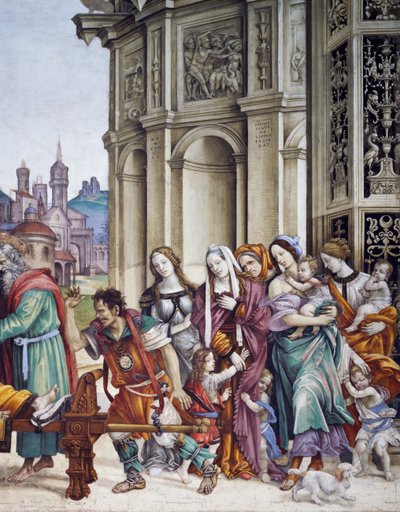 Stories of St John, by Filippino Lippi by Filippino Lippi