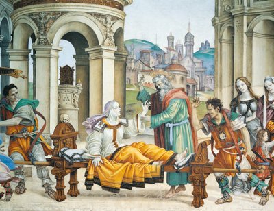 Stories of St John, by Filippino Lippi by Filippino Lippi