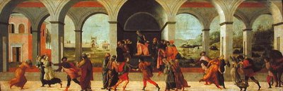 Three Scenes from the History of Virginia by Filippino Lippi