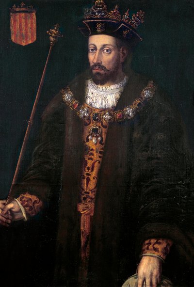 Portrait of Alfonso III of Catalonia by Filippo Ariosto