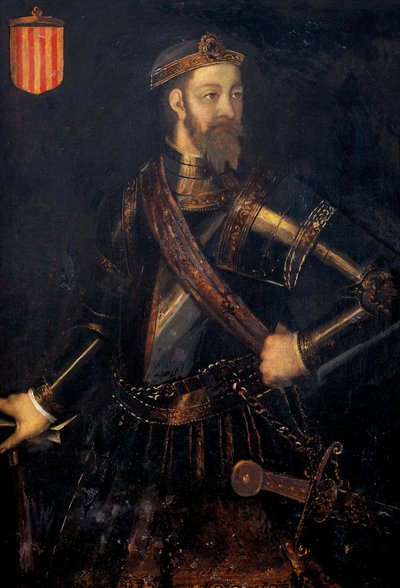 Portrait of Ramon Borell I, Earl of Barcelona by Filippo Ariosto