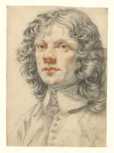 Portrait of a Man (Recto); Portrait of a Man (Accidental Offset) (Verso) by Filippo Baldinucci