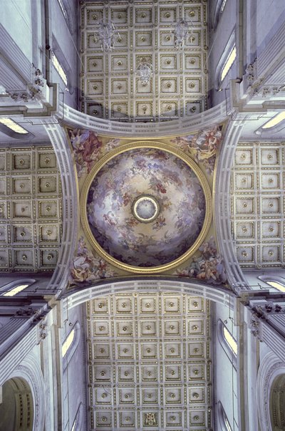 View of the interior of the cupola, built in 1425-46 by Filippo Brunelleschi