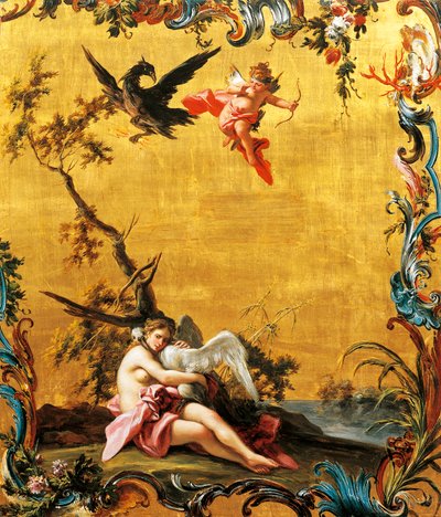 Leda and the Swan by Filippo Falciatore