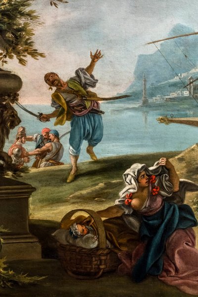 Pirate Attack, ca. 1735/40 by Filippo Falciatore