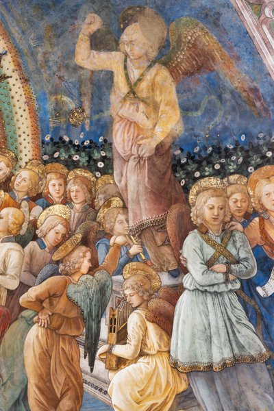 Angels (detail) by Filippo Lippi