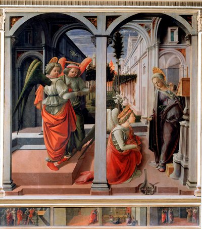 Annunciation by Filippo Lippi