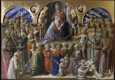 Coronation of the Virgin by Filippo Lippi