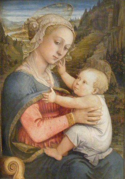 Madonna and Child by Filippo Lippi