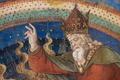 God (detail) by Filippo Lippi