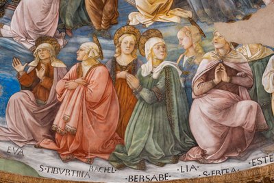 Saints (detail) by Filippo Lippi