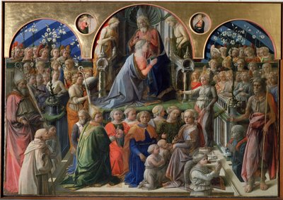 The Coronation of the Virgin by Filippo Lippi
