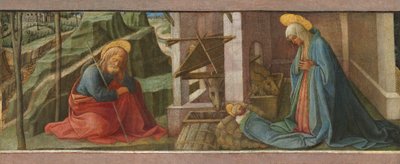 The Nativity, probably c. 1445 by Filippo Lippi