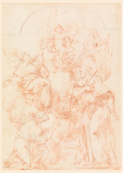 Study for an Altar Painting with Christ Child by Filippo Marchionni