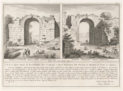 Dedication Page, from Antiquities of Paestum by Filippo Morghen