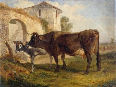Return from pasture by Filippo Palizzi