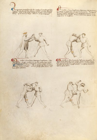 Combat with Dagger by Fiore Furlan dei Liberi da Premariacco