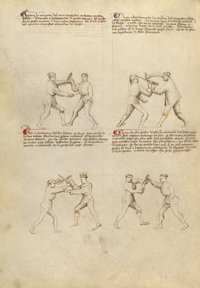 Combat with Dagger by Fiore Furlan dei Liberi da Premariacco