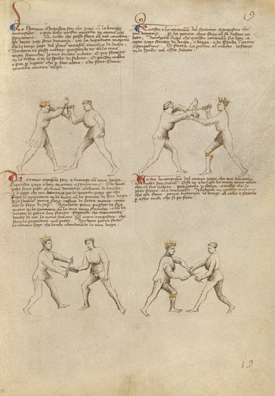 Combat with Dagger by Fiore Furlan dei Liberi da Premariacco