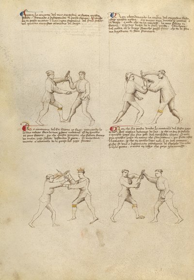 Combat with Dagger by Fiore Furlan dei Liberi da Premariacco