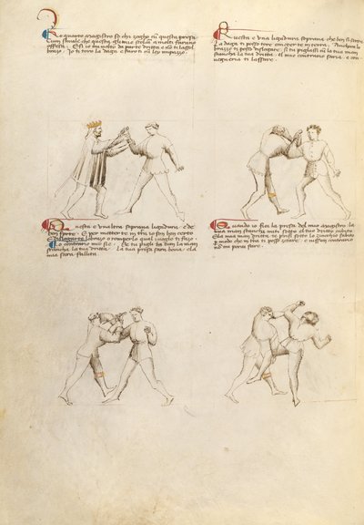 Combat with Dagger by Fiore Furlan dei Liberi da Premariacco
