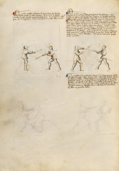 Combat with Implements by Fiore Furlan dei Liberi da Premariacco