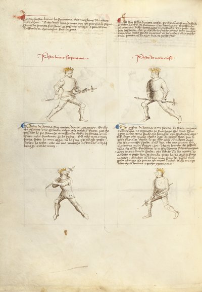 Combat with Pollaxe by Fiore Furlan dei Liberi da Premariacco