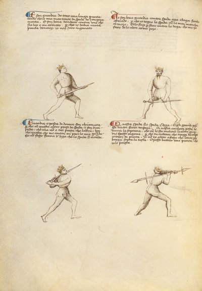 Combat with Sword by Fiore Furlan dei Liberi da Premariacco
