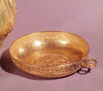 Bowl from Nagyszentmiklos, Romania, 8th-9th century by First Bulgarian Kingdom
