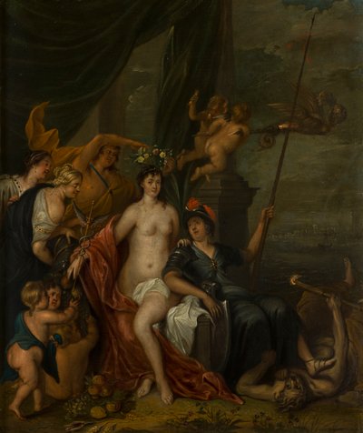 An Allegorical Painting of Peace by Flemish School