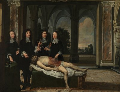 Anatomy Lesson by Flemish School